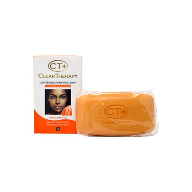 CT+ Clear Therapy Lightening Purifying Soap with Carrot Oil – Flawless Complexion - ANNS BEAUTY SUPPLY
